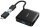 hama USB-Hub 4-fach schwarz