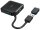 hama USB-Hub 4-fach schwarz