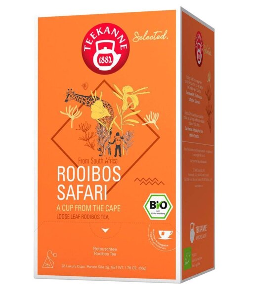 TEEKANNE Bio Luxury Cup Rooibos Safari Bio-Tee 25 Portionen