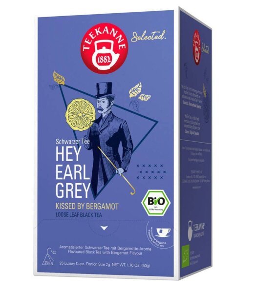 TEEKANNE Bio Luxury Cup Hey Earl Grey Bio-Tee 25 Portionen