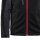 BLAKLÄDER® unisex Softshelljacke 4950 schwarz, rot Größe M