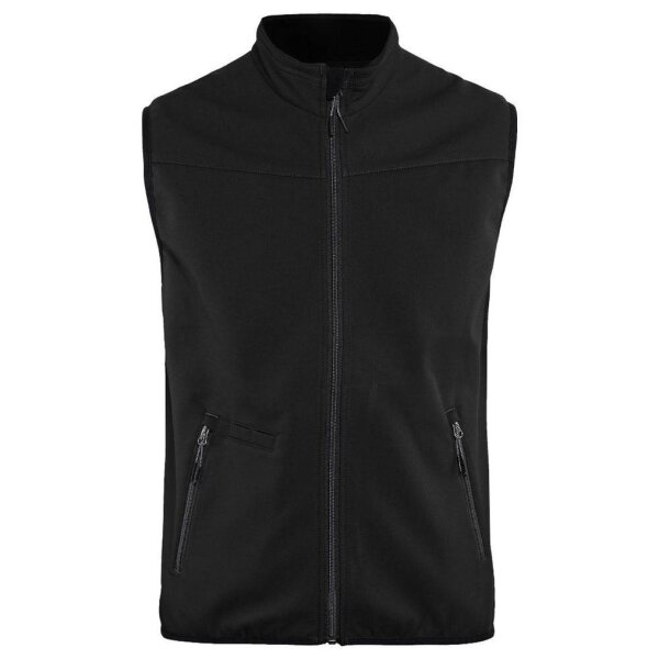 BLAKLÄDER® unisex Softshellweste 3850 schwarz, dunkelgrau Größe XL