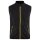 BLAKLÄDER® unisex Softshellweste 3850 schwarz, gelb Größe M