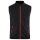 BLAKLÄDER® unisex Softshellweste 3850 schwarz, rot Größe XL
