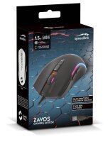 speedlink ZAVOS Gaming Maus kabelgebunden schwarz