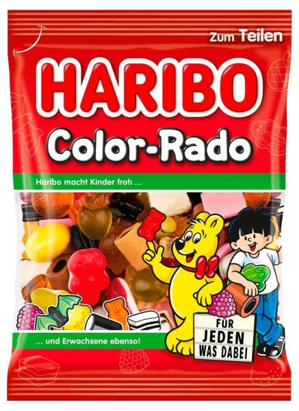 HARIBO Color-Rado Fruchtgummi 175,0 g, 1 Pack