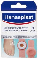 Hansaplast Hühneraugen-Pflaster 50430 beige, weiß, 8 St.