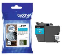 brother LC-422C cyan Druckerpatrone