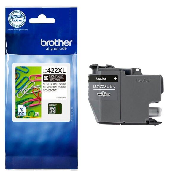 brother LC-422XLBK schwarz Druckerpatrone