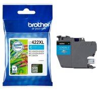 brother LC-422XLC cyan Druckerpatrone