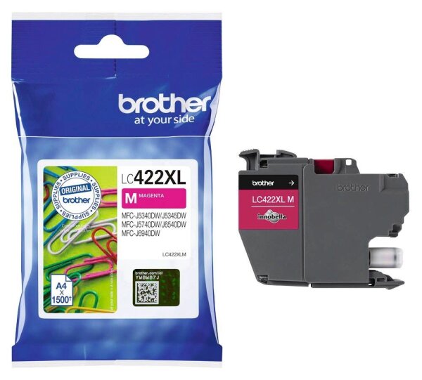 brother LC-422XLM magenta Druckerpatrone