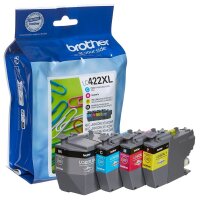 brother LC-422XLVAL schwarz, cyan, magenta, gelb...