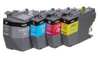 brother LC-422XLVAL schwarz, cyan, magenta, gelb Druckerpatronen, 4er-Set