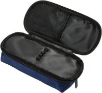Pelikan Schlampermäppchen Quattro Twill dunkelblau, 22,3 x 11,0 cm