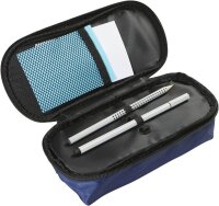 Pelikan Schlampermäppchen Quattro Twill dunkelblau, 22,3 x 11,0 cm