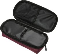 Pelikan Schlampermäppchen Quattro Twill bordeaux, 22,3 x 11,0 cm