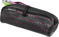 Pelikan Schlampermäppchen Quattro Lasercut schwarz /pink, 21,5 x 7,0 cm