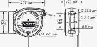 HAZET automatische Kabeltrommel 20,0 m