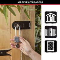 Master Lock® Vorhängeschloss M1EURDLJ silber, 1 St.