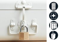 Master Lock® Vorhängeschlösser 140EURSIX gold, 6 St.