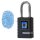 Master Lock® Vorhängeschloss 4901EURDLH schwarz