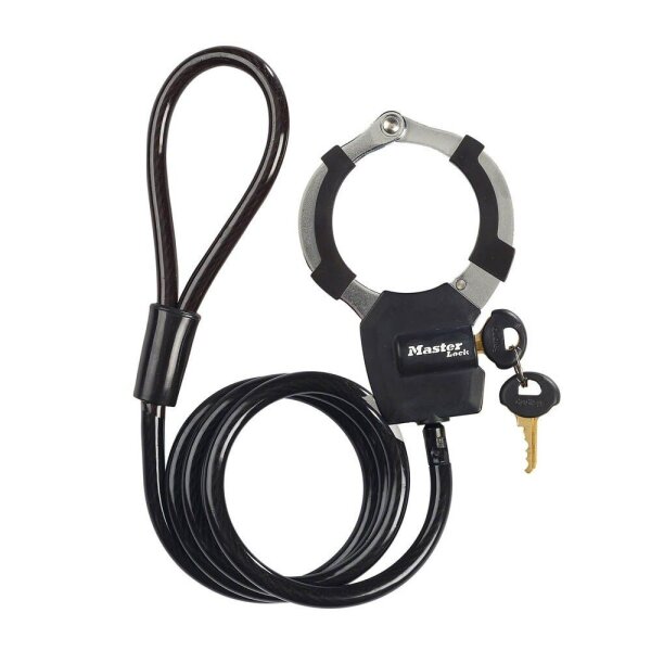 Master Lock® Fahrradschloss 8275EURDPROBLK schwarz 1,0 m, 1 St.