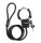 Master Lock® Fahrradschloss 8275EURDPROBLK schwarz 1,0 m, 1 St.
