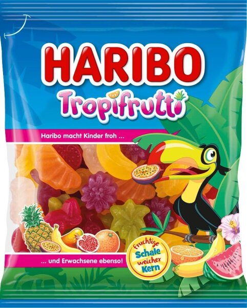 HARIBO Tropifrutti Fruchtgummi 175,0 g, 1 Pack