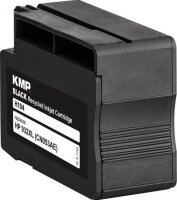 KMP H104 schwarz Druckerpatrone kompatibel zu HP 932XL (CN053AE)