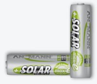 ANSMANN Akkus Solar Ni-MH Mignon AA 800 mAh, 2 St.