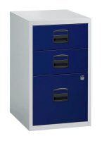 BISLEY Home Standcontainer lichtgrau, oxfordblau 3...