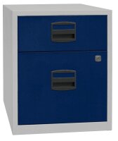BISLEY Home Rollcontainer lichtgrau, oxfordblau 2...