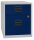 BISLEY Home Rollcontainer lichtgrau, oxfordblau 2 Auszüge 41,3 x 40,0 x 52,8 cm