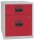 BISLEY Home Rollcontainer lichtgrau, kardinalrot 2 Auszüge 41,3 x 40,0 x 52,8 cm