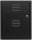 BISLEY Home Rollcontainer schwarz 2 Auszüge 41,3 x 40,0 x 52,8 cm