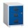 BISLEY Home Rollcontainer lichtgrau, oxfordblau 3 Auszüge 41,3 x 40,0 x 52,8 cm