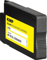 KMP H103 gelb Druckerpatrone kompatibel zu HP 951XL (CN048AE)