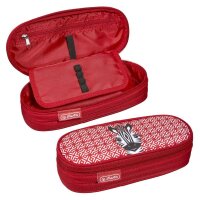 herlitz Schlampermäppchen Zebra Motiv, 21,5 x 9,0 cm