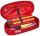 herlitz Schlampermäppchen Zebra Motiv, 21,5 x 9,0 cm