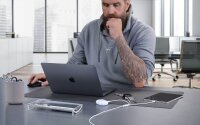 XLAYER Induktive Ladestation weiß, Kabellänge:...