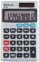 MAUL M 112 Taschenrechner silber