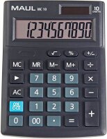 MAUL MC 10 Tischrechner schwarz