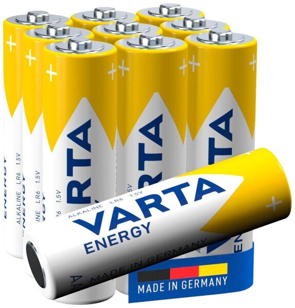 VARTA Batterien ENERGY Alkali-Mangan Mignon AA 1,5 V, 10 St.