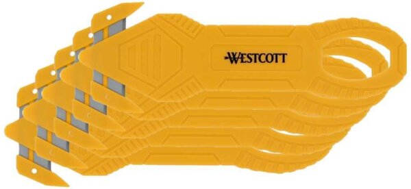 WESTCOTT Paketmesser orange, 5 St.