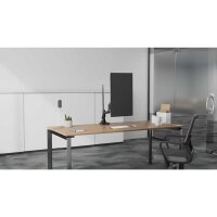 Kensington Monitor-Halterung SmartFit™ Premium Heavy Duty K58273WW schwarz für 1 Monitor, Tischklemme