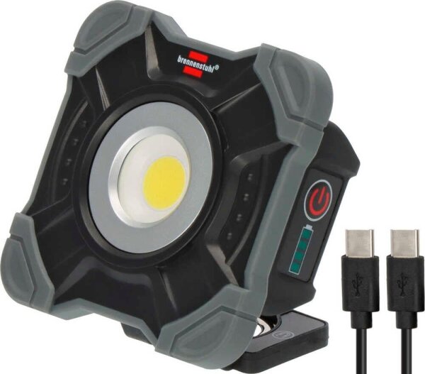 brennenstuhl SH 1000 MAC LED Akku-Baustrahler schwarz 10 W