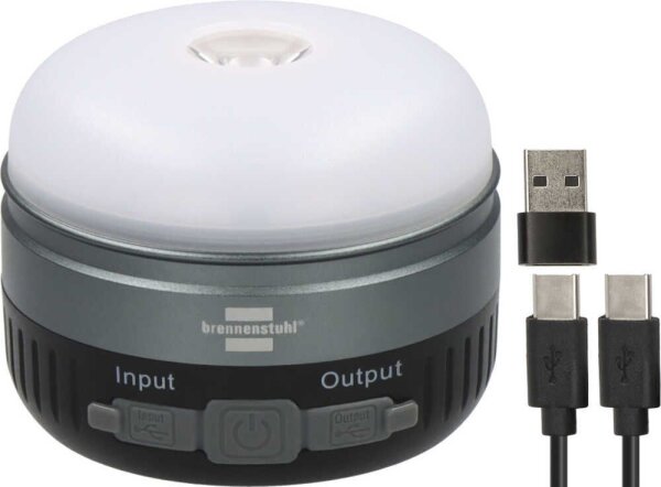 brennenstuhl OLI 400 AS LED Campinglampe schwarz, 1 St.