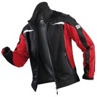 KÜBLER® unisex Arbeitsjacke 1141 schwarz, rot...