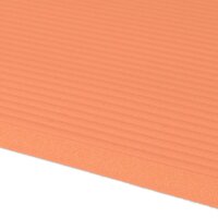 relaxdays Yogamatte orange 60,0 x 180,0 x 1,0 cm