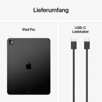 Apple iPad Pro13 (2025) WiFi+Cellular (8.Generation) 33,0 cm (13,0 Zoll) 512 GB schwarz